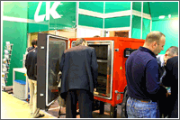 The booth of ���: the representative of some leading European manufacturers of the thermical equipment: B.M.I., SCHMETZ, LAC, REALISTIC, CEIA