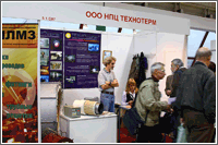 The booth of Tehnoterm-M: flexible heating devices, power supply modules, precision temperature management systems