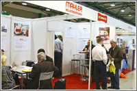 The booth of Schmetz, B.M.I., Mahler, IVA: innovative technology in the field of vacuum furnaces for heat treatment, brazing, quenching, sintering and annealing